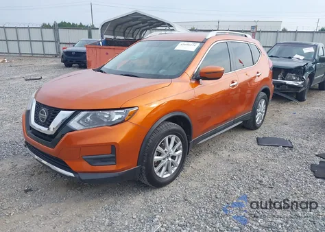 2018 Nissan Rogue Sv из США, поврежденный, VIN 5N1AT2MT7JC792901